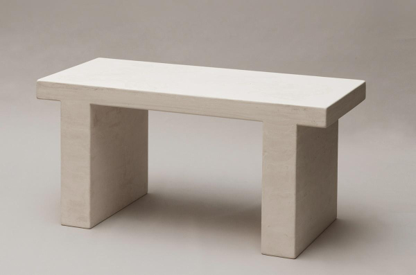 Plaster Table/ 153 x 68 x 76(h) cm